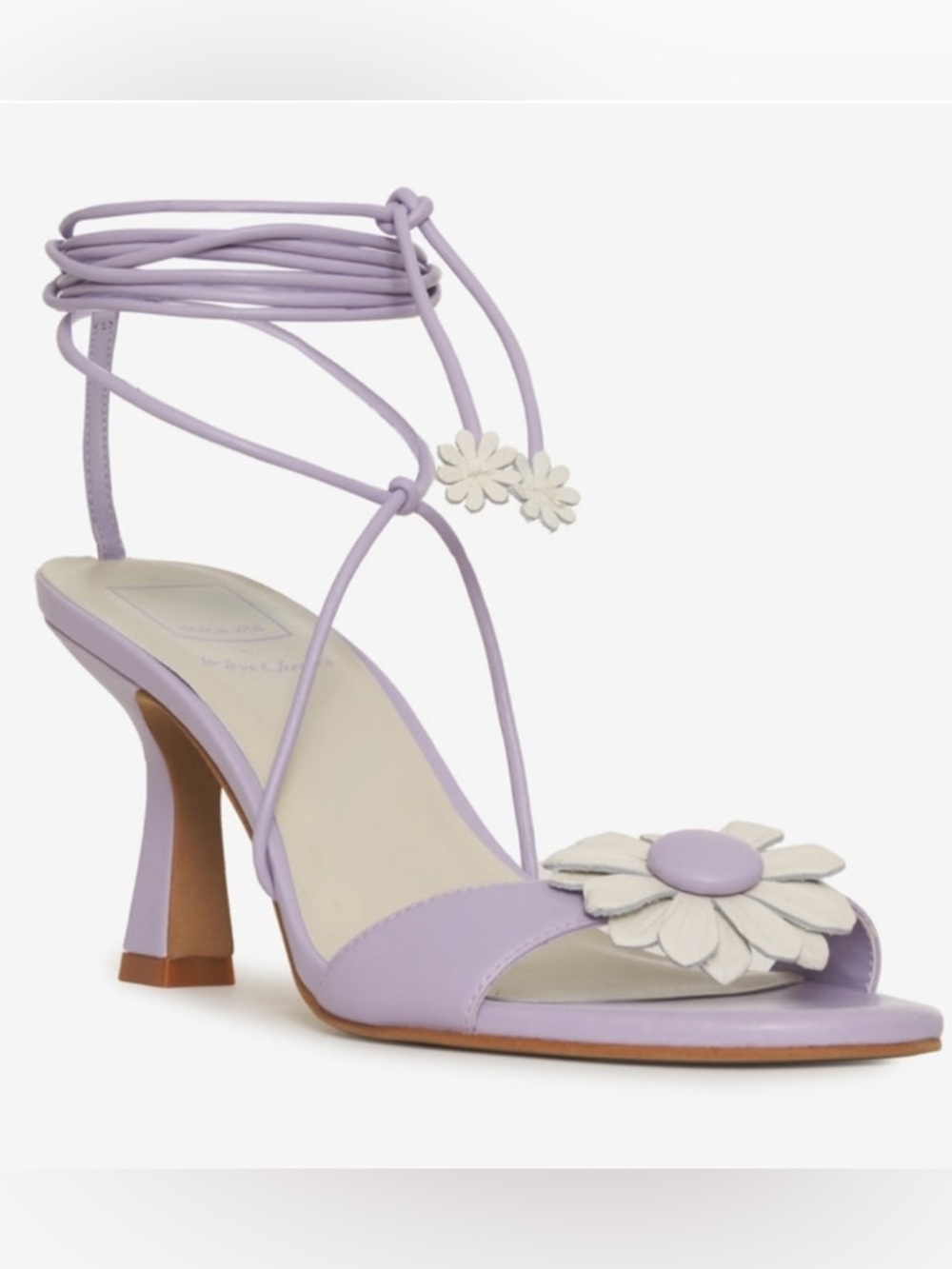 DOLCE VITA X FOR LOVE & LEMONS Daizy Stella Lilac Heels - Picture 2 of 14